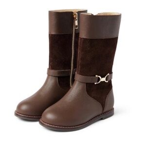 Janie and Jack Brown Riding Boots